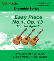 Bill Swick's Year 2, Quarter 3 - Intermediate Ensembles for Three Guitars Guitar and Fretted sheet music cover Thumbnail